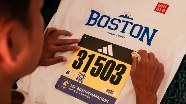 Ibnu Jamil berhasil mendapatkan Six Star Medal World Major Marathon (Instagram)
