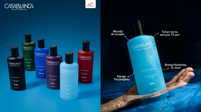 Casablanca Homme Fragrance Eau de Toilette Aqua. [Instagram/@casablancahomme.id]