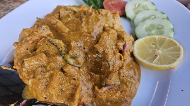 Kuliner Tapanuli yang khas salah satunya Na Niura atau semacam ikan yang sudah dimarinasi dan disiram bumbu andaliman. (Twitter)