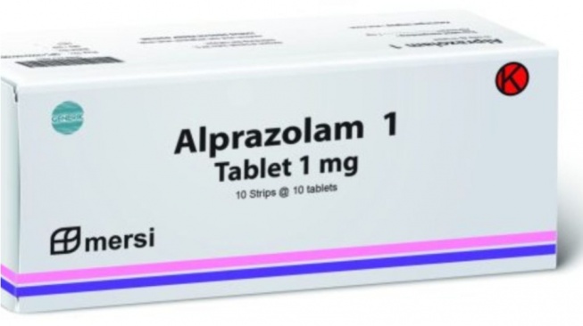 Ilustrasi obat Alprazolam. [Primaya Hospital]
