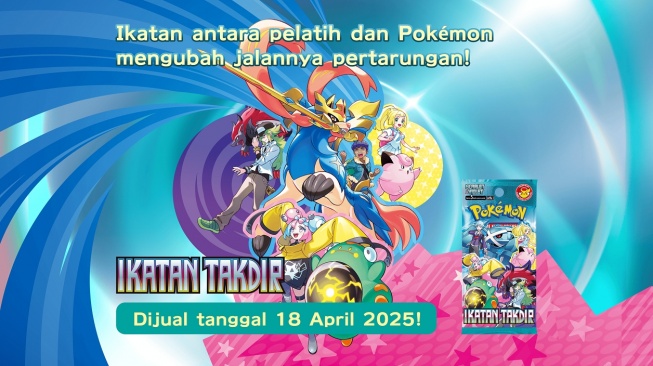 Pokemon kartu koleksi Ikatan Takdir. [AKG Entertainment]
