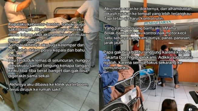 Kisah Pilu Alya Nugroho: Alami Patah Tulang di Tiga Titik Usai Bermain Wahana Air di Jogja