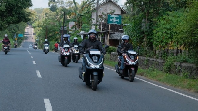 Jelajah seru Yogyakarta-Magelang dengan menggunakan Honda PCX160 Roadsync (Dok. Asmo)