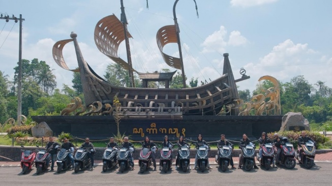 Jelajah seru Yogyakarta-Magelang dengan menggunakan Honda PCX160 Roadsync (Dok. Asmo)