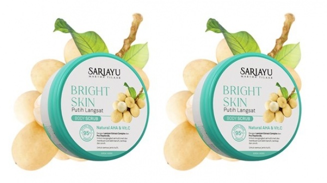 Sariayu Bright Skin Putih Langsat Body Scrub (sariayu.com)