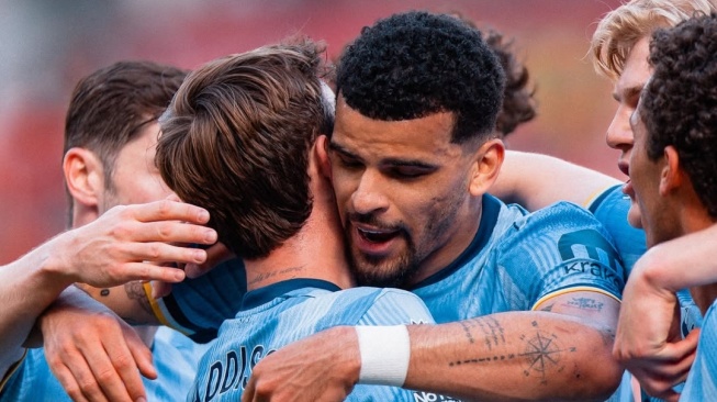 Babak I Unggul 3-1, Liverpool Diambang Juara Liga Inggris ke-20 [Instagram Tottenham]