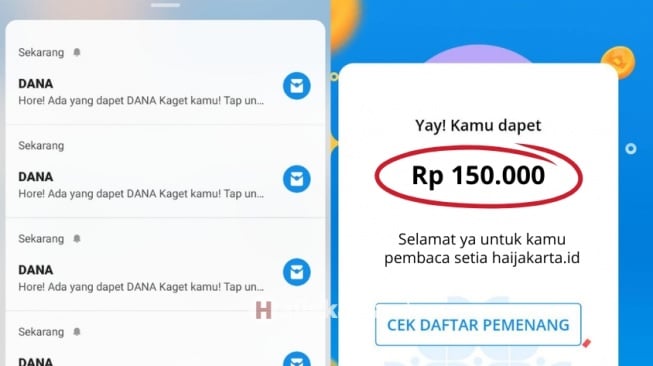 Ratusan Ribu Rupiah Menanti! Klaim DANA Kaget Sekarang Juga