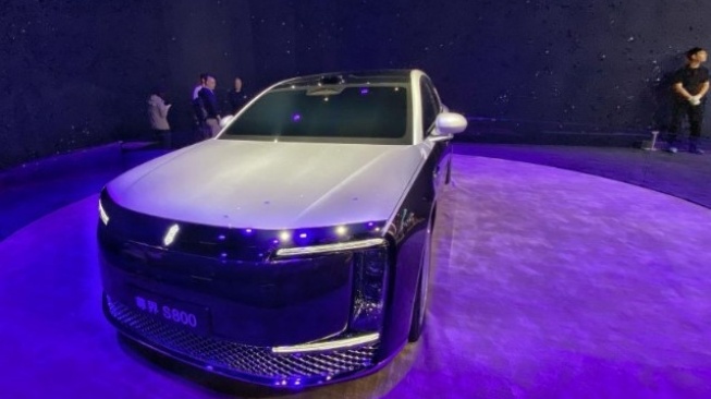 Kendaraan terbaru dari Maextro S800 yang dipamerakn di Shanghai Auto Show 2025 [Suara.com/ANTARA]
