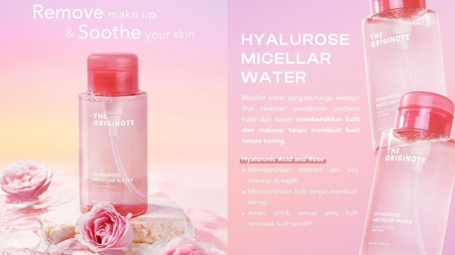 The Originote Hyalurose Micellar Water. [Instagram/@theoriginote]