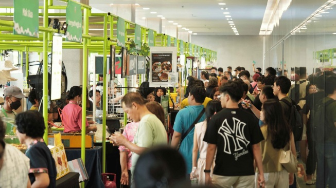 Vegan Bazaar di Earth Festival rutin diadakan untuk mempromosikan gaya hidup nabati sebagai bentuk nyata kepedulian terhadap lingkungan. (Dok: Arth Festival Indonesia)
