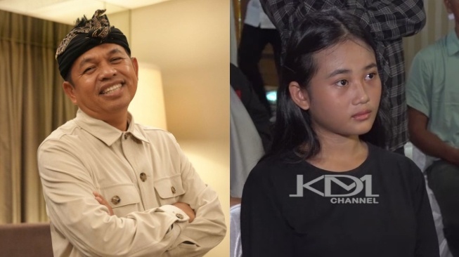 Dedi Mulyadi dan Aura Cinta (Instagram)