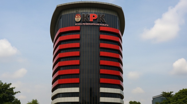 Ilustrasi gedung KPK. [ChatGPT]