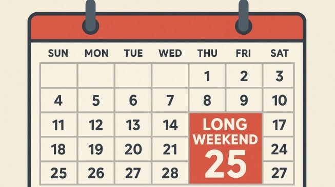 Catat! Ini Daftar Hari Libur Nasional Mei 2025, Ada 2 Long Weekend