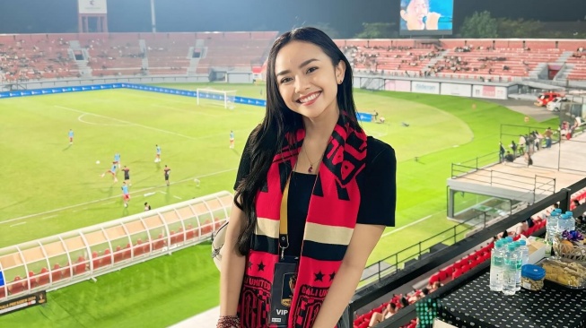 Selebgram Ayu Puspa. [Instagram/hallopuspa_]