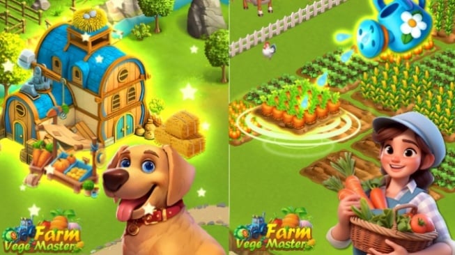 Rekomendasi Game Penghasil Uang - Veggies Farm. [ist]