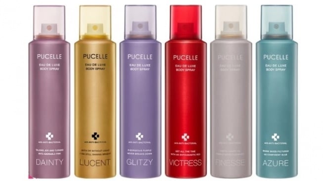 Pucelle Eau de Luxe Mist (Shopee)