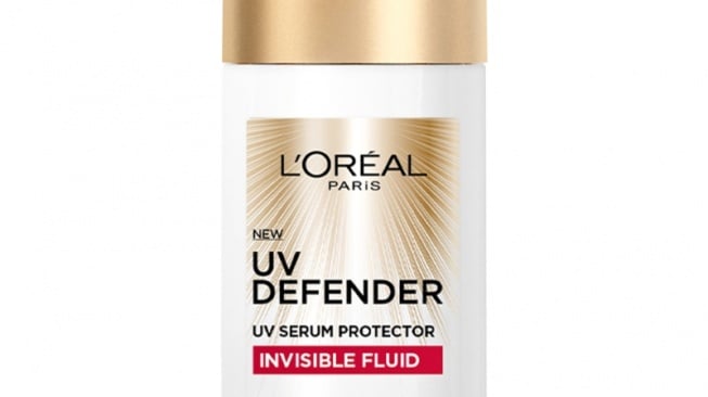 L'Oreal UV Defender Invisible Fluid Sunscreen SPF50+ PA++++ (Sociolla)