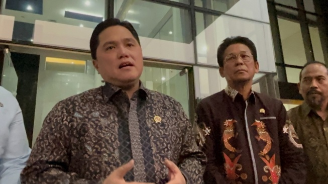 Menteri badan usaha milik negara BUMN, Erick Thohir.