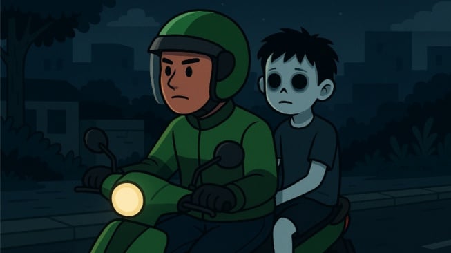 'Peluknya Erat, Baunya Bangkai' Kisah Ojek Online Semarang dan Penumpang dari Dunia Lain!