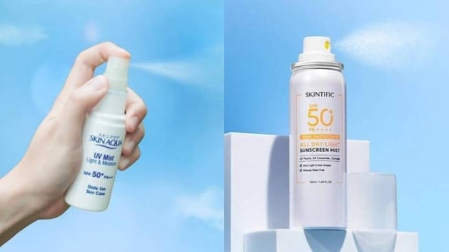 Rekomendasi 7 Sunscreen Spray Terbaik, Praktis untuk Re-apply Kapan Saja