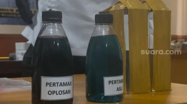 Akal-akalan Pengelola SPBU Ciceri Jual Pertamax Oplosan