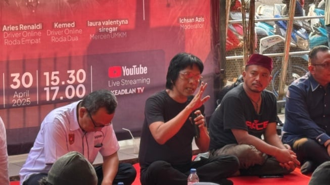 Driver Ojol Siap Melawan Aplikator Tuntut Potongan 10 Persen, Adian Napitupulu: Kita Perjuangkan!