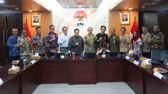 Usai UU Disahkan, Erick Thohir Langsung Gandeng KPK Minta Pelototi BUMN