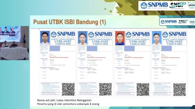 Tiga Mahasiswa ITB Diduga Jadi Joki SNPMB 2025 di UTBK Bandung, Edit Foto Identitas Pakai AI?