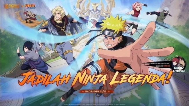 Mobile Legends - Skin MLBB Naruto. [Moonton]