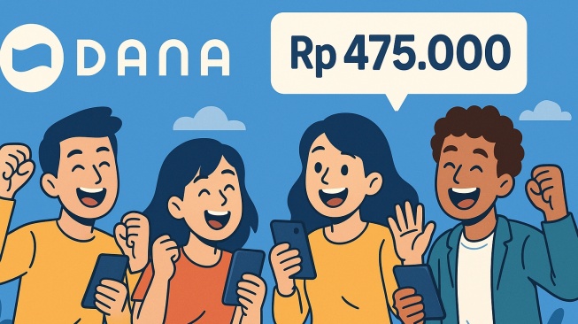 Saldo DANA Kaget Hari Ini Bernilai hingga Rp 475 Ribu, Klaim Sekarang Lewat Link Resmi