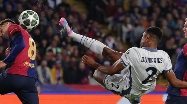 Drama 6 Gol di Liga Champions! Barcelona Dipaksa Imbang 3-3 oleh Inter Milan