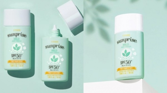 Etude Sunprise Mild Airy Finish Sun Milk (Instagram/@etudeofficial)