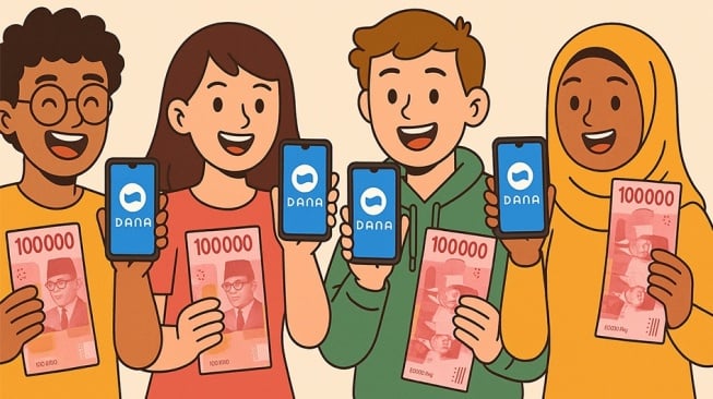 Link DANA Kaget Siang Ini, Langsung Buka 3 Amplop Sekaligus