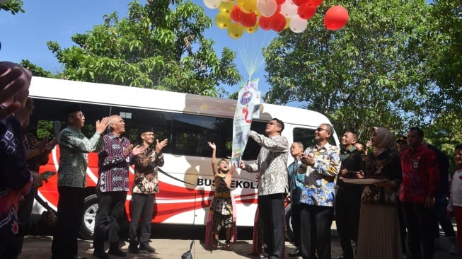 Impian Kabupaten Layak Anak segera Terwujud, Sleman Terima Bus Sekolah Gratis dari Kemenhub