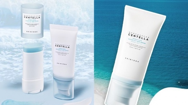 Skin1004 Madagascar Centella Hyalu-Cica Water-Fit Sun Serum (Instagram/@skin1004_indonesia)