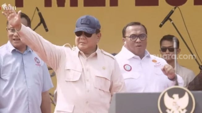 Janji ke Massa Buruh, Prabowo Siap Miskinkan Koruptor: Enak Aja Udah Nyolong, Asetnya Gue Tarik!