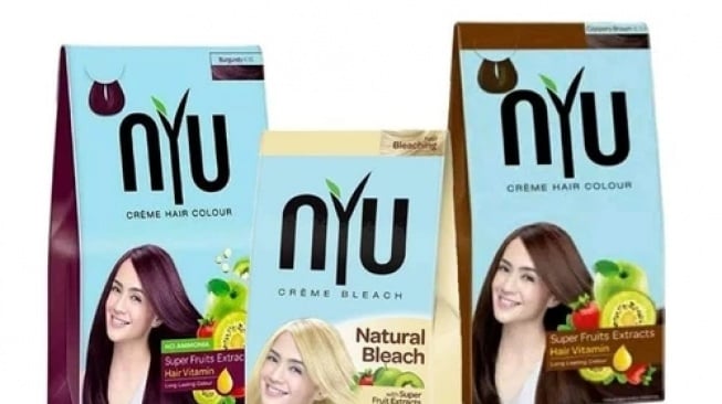 Merek semir rambut yang bagus - NYU Creme Hair Colour.