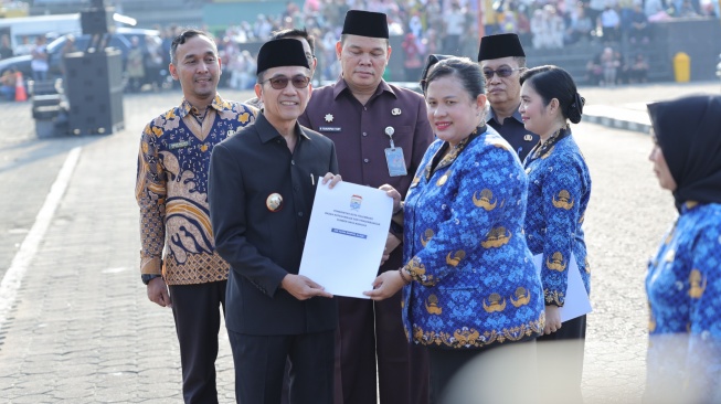 Pelantikan Aparatur Sipil Negara (ASN) Pemkot Palembang
