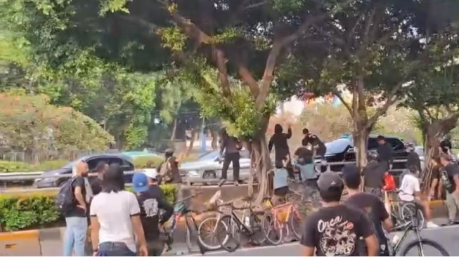 Bikin Rusuh dalam Demonstrasi Hari Buruh, Belasan Anarko Dikukut Polda Metro Jaya