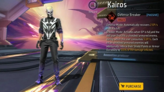 Kairos Cocok Kombo dengan Oscar di Free Fire, Berikut Tipsnya
