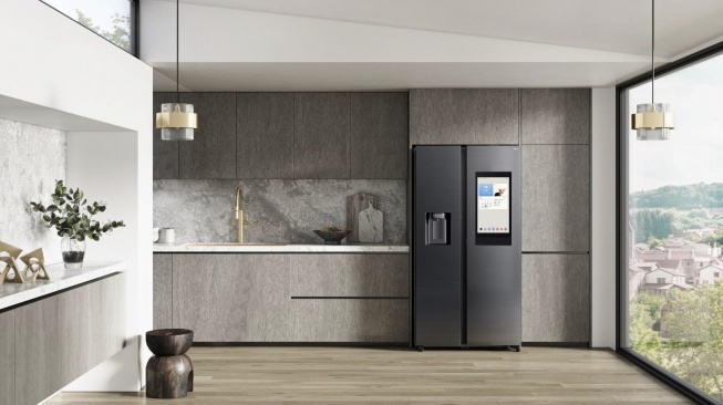Kulkas Pintar Bespoke AI. [Samsung]