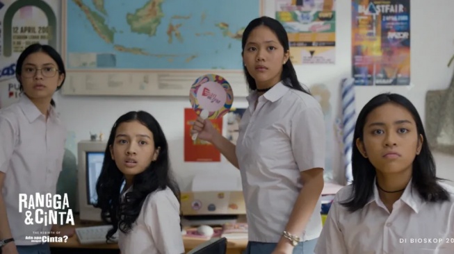 First look film Rangga & Cinta (Instagram)