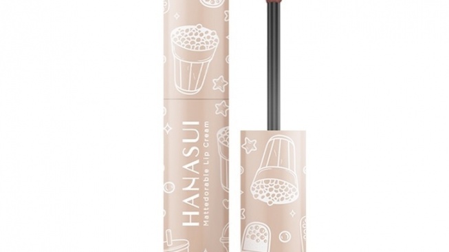 Hanasui Mattedorable Lip Cream Boba Edition