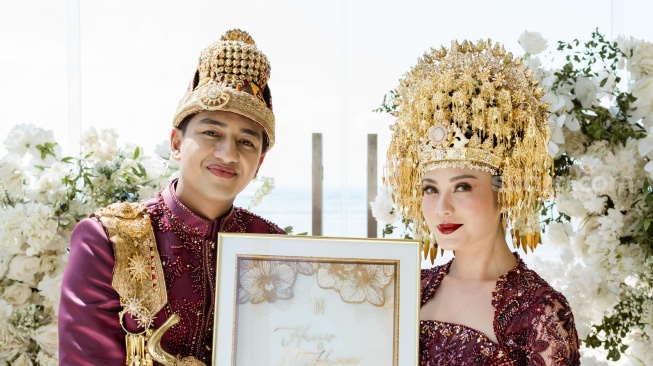 Pernikahan Harris Vriza dan Haviza Devi Anjani di Bali, Jumat, 2 Mei 2025 (Dok. Bride Story)