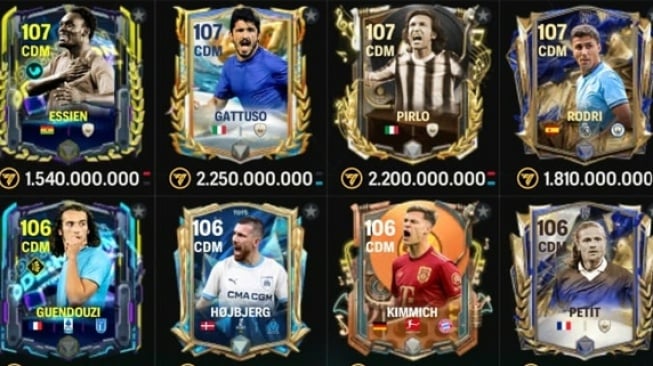 7 CDM Terbaik di FC Mobile Mei 2025, Lengkap Tips Dapatkan Pemain OP