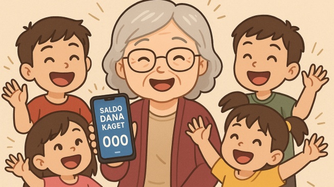 DANA Kaget gratis. [Dok. ChatGPT]