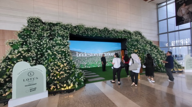 Bridestory Market 2025, Tempat Cari Inspirasi dan Vendor Pernikahan Bareng Pasangan (Suara.com/Dinda)