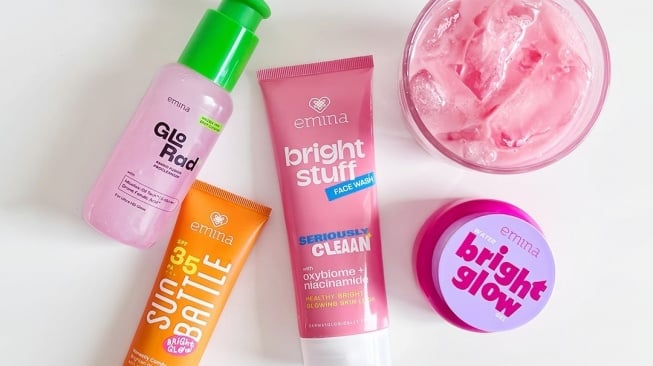 Rangkaian Skincare Emina untuk Pagi dan Malam Hari, Murah Meriah