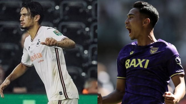 Perbandingan Karier Marselino Ferdinan vs Nathan Tjoe-A-On di Kasta Kedua Liga Inggris