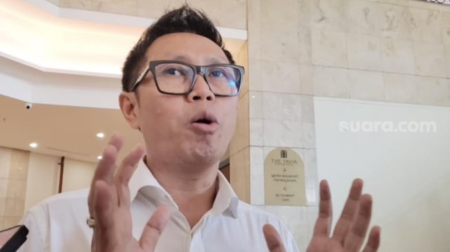 Eko Patrio dalam sebuah wawancara di kawasan Cempaka Putih, Jakarta, Minggu, 4 Mei 2025. [Suara.com/Adiyoga Priyambodo]